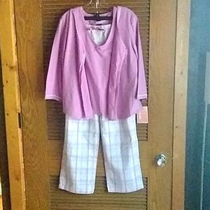 High Sierra 3 peice pajama set